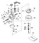 Part Location Diagram of 630736 Briggs and Stratton Spring, Choke Return